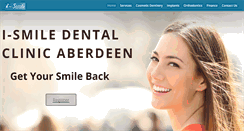 Desktop Screenshot of i-smiledentalclinic.com