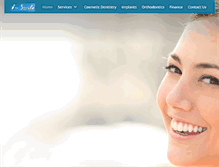 Tablet Screenshot of i-smiledentalclinic.com